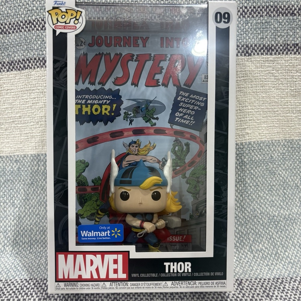 Funko Pop! Comic Book Cover with Case: Marvel - Thor #09 Walmart Exclusive